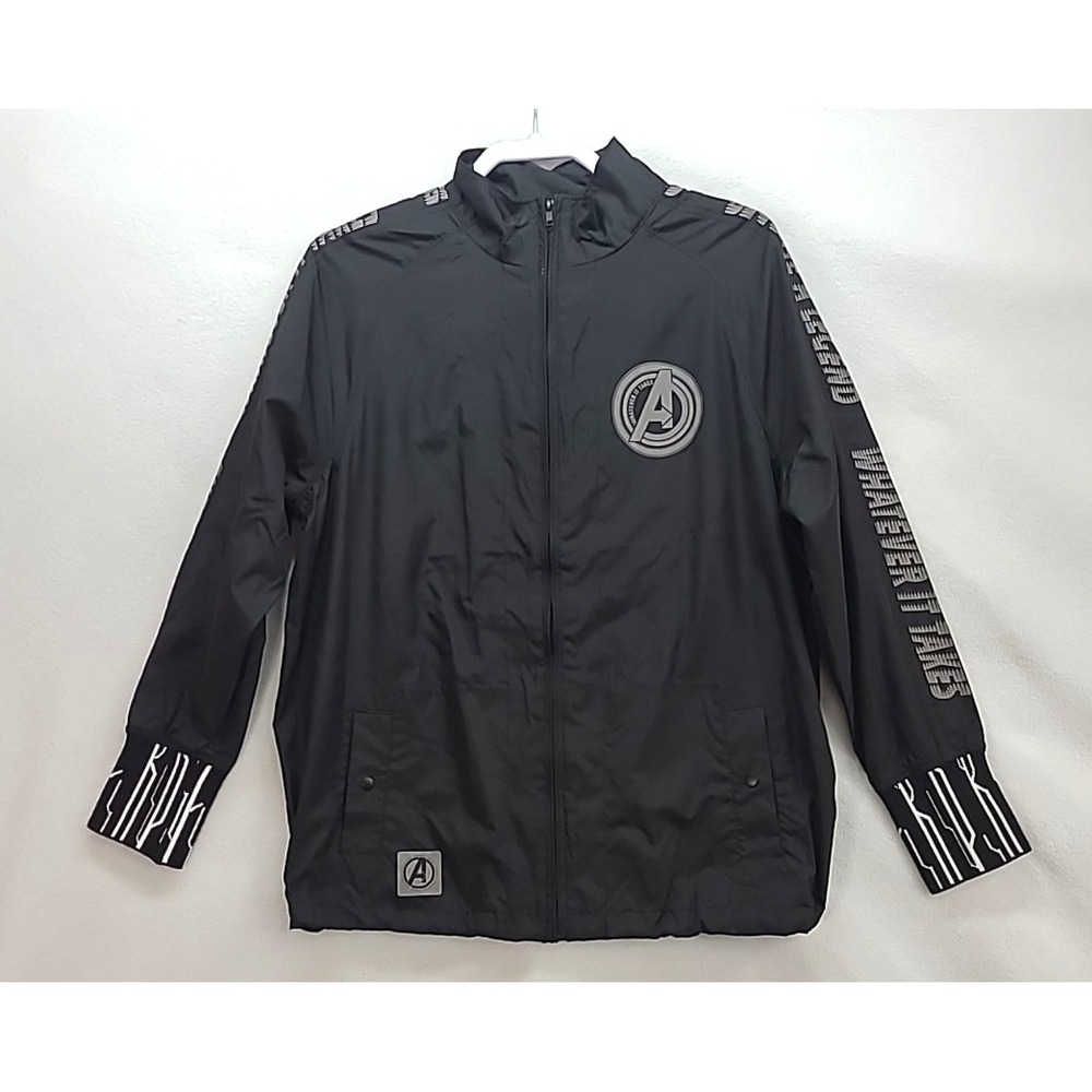 Marvel Avengers Heroes Become A Legend Windbreaker Sz M NWT